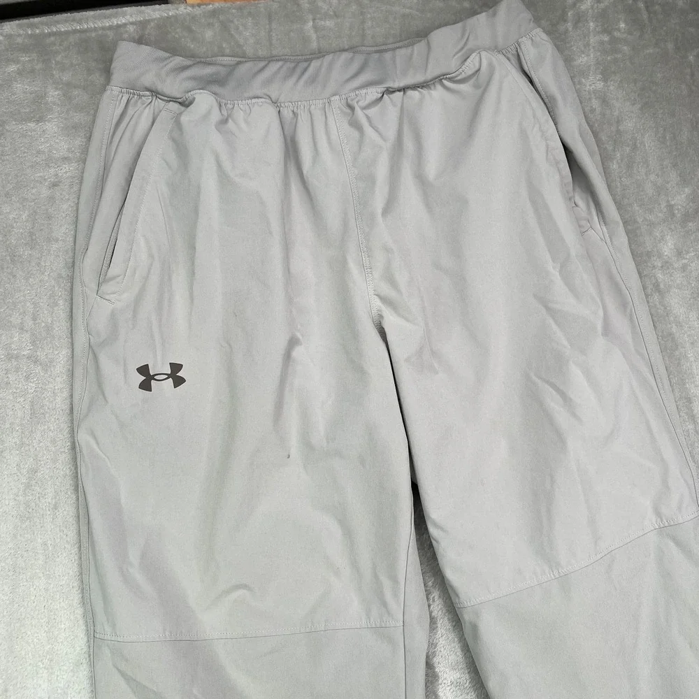Under‎ Armour Storm Tapered Athletic Pants Mens Large Gray Fitted Athleisure